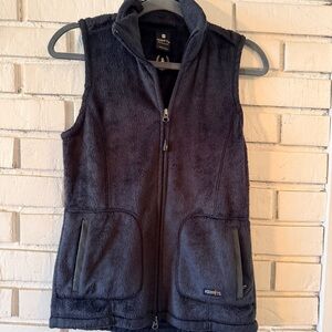Kerrits Sherpa fleece vest black